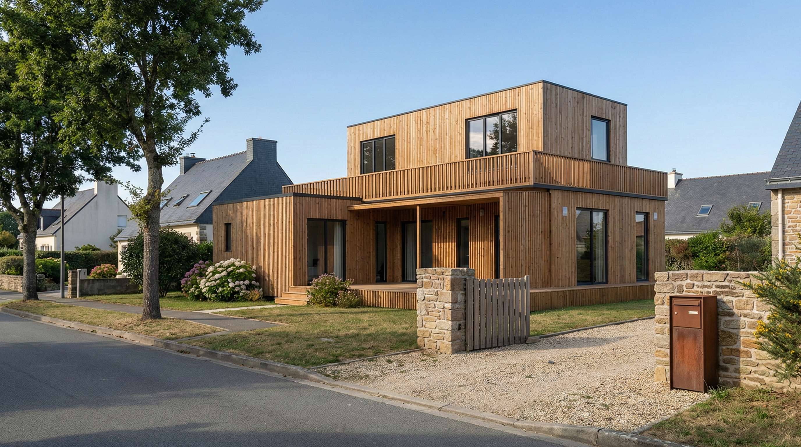 Maison neuve à Corps-Nuds
