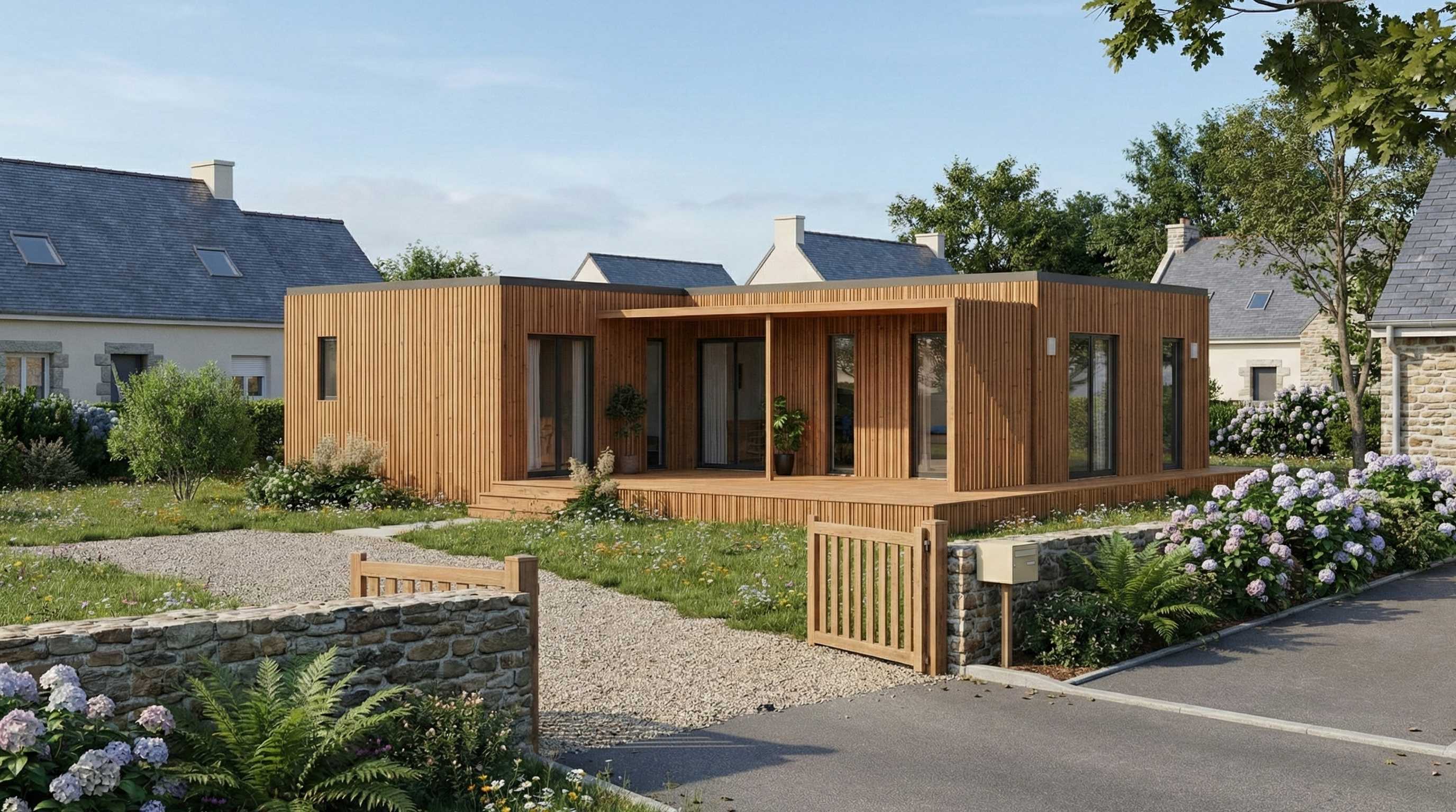 Maison neuve à Trédarzec