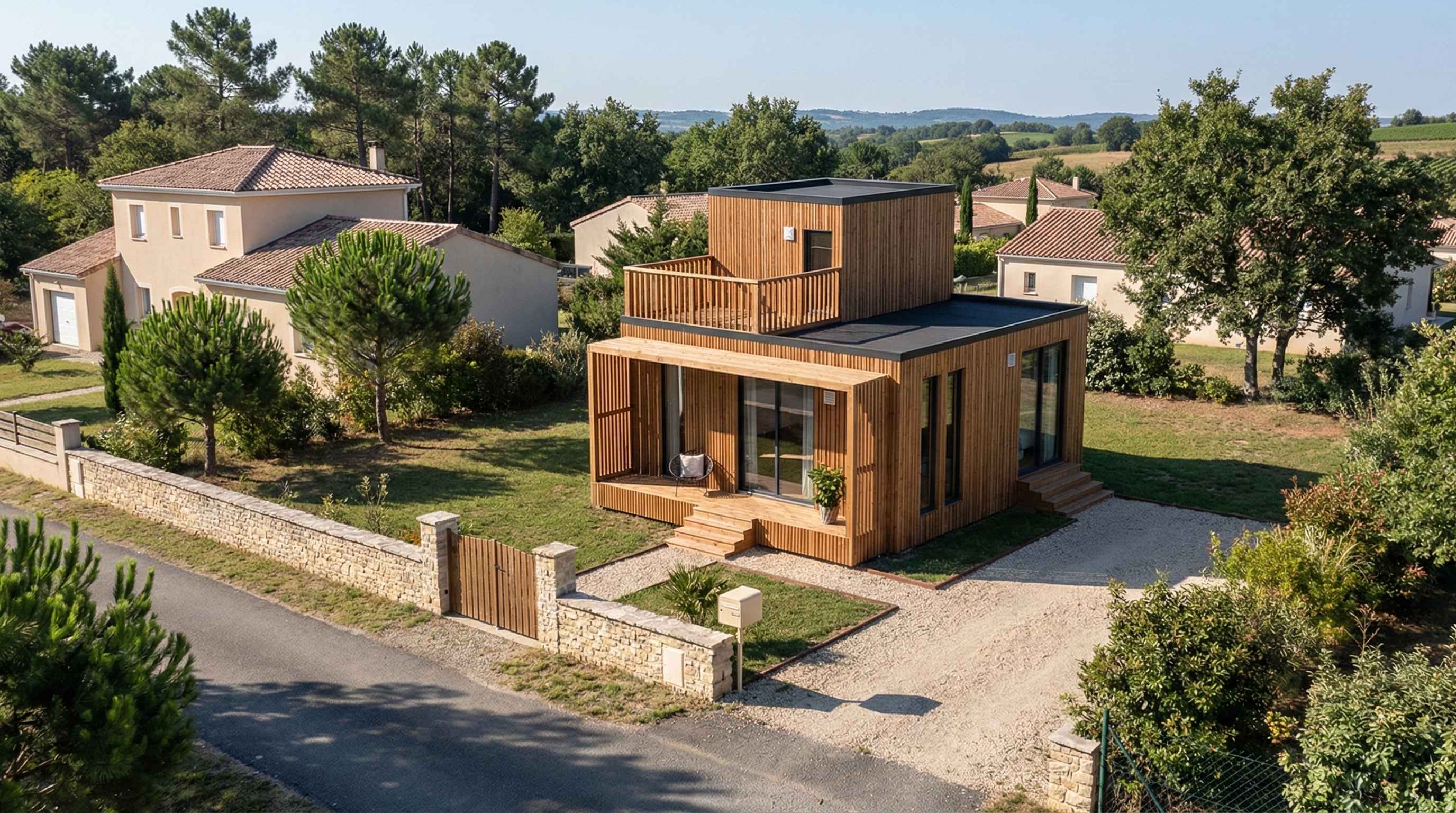 Maison neuve à Mios