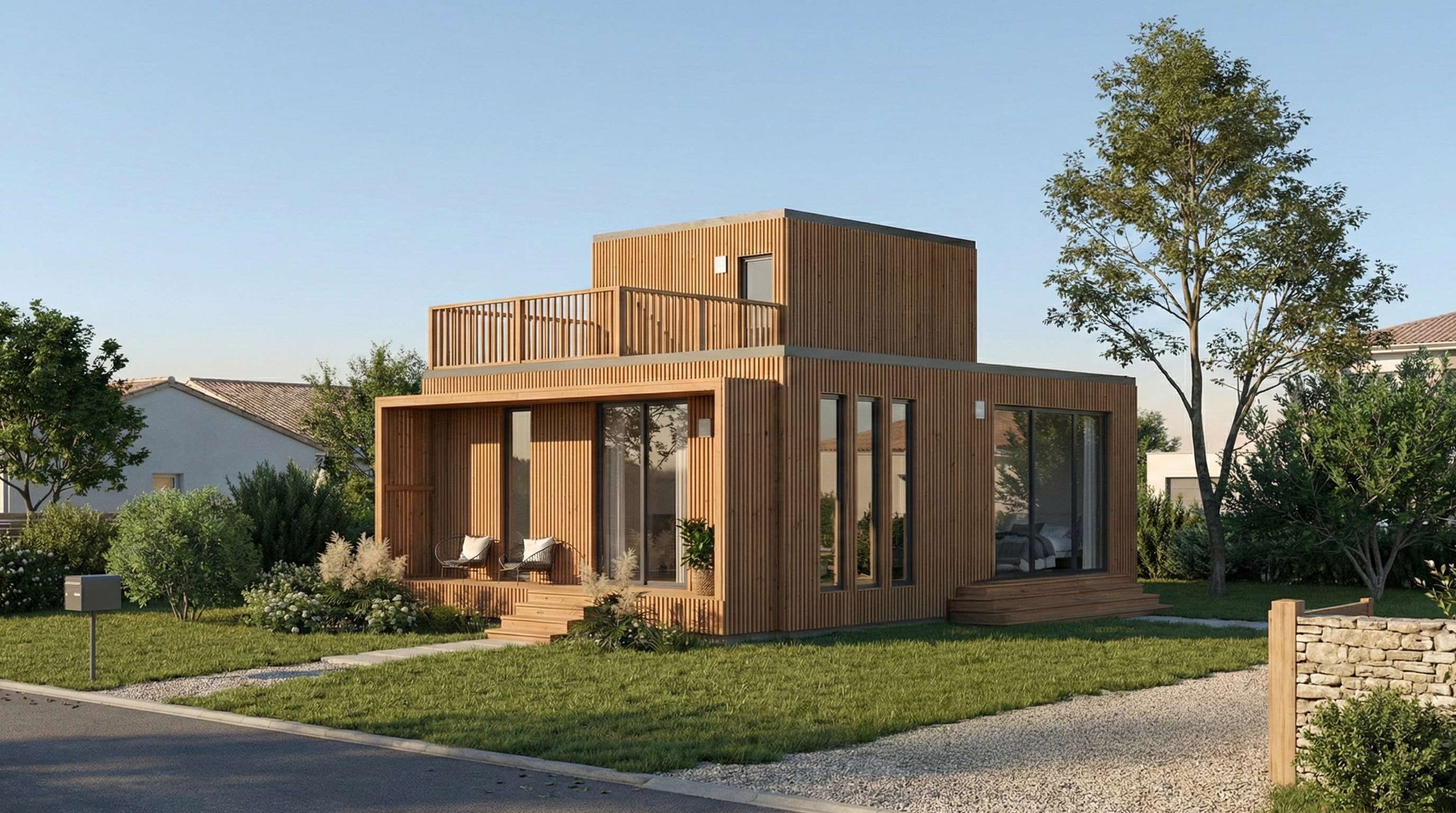 Maison neuve à Méharin