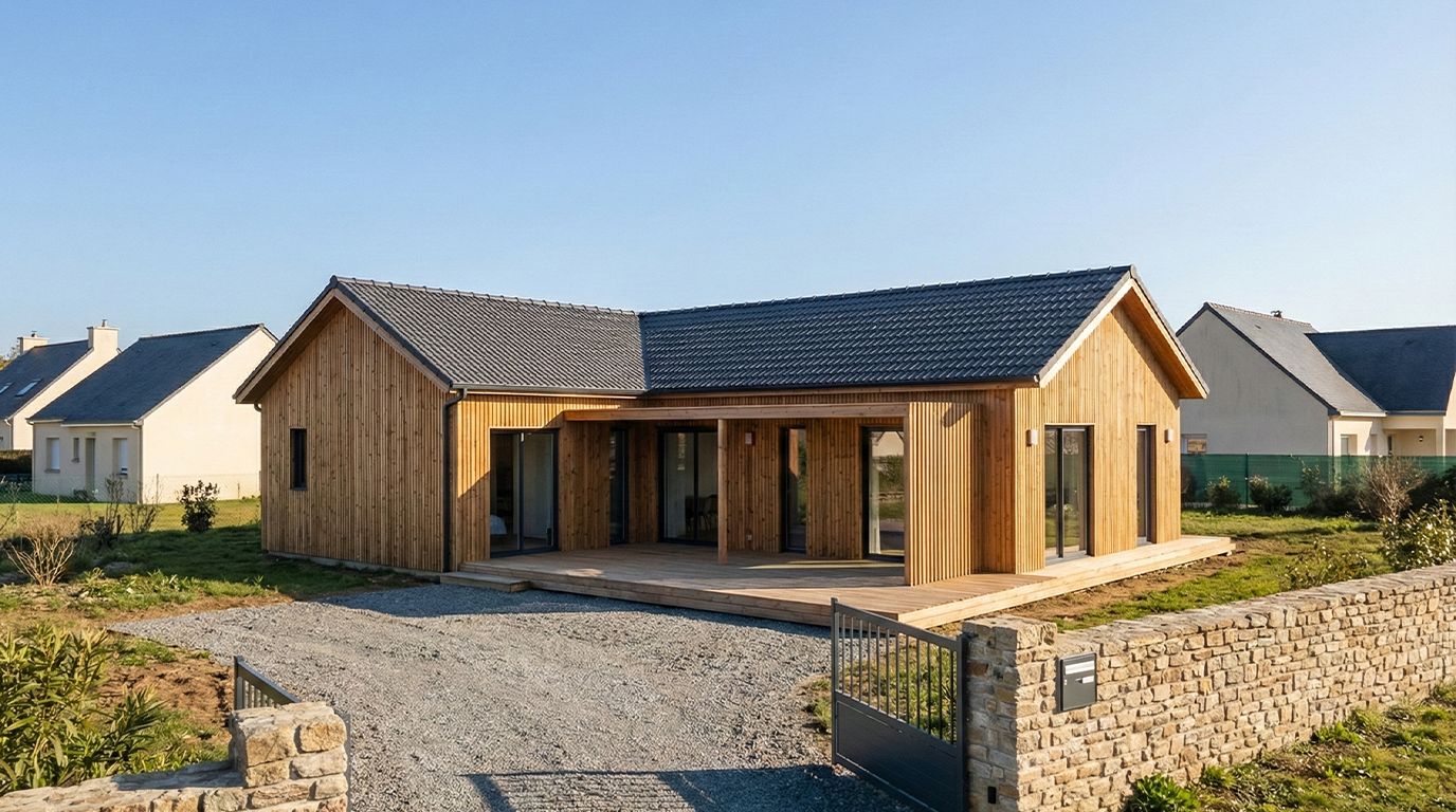 Maison neuve à Saint-Michel-en-l'Herm